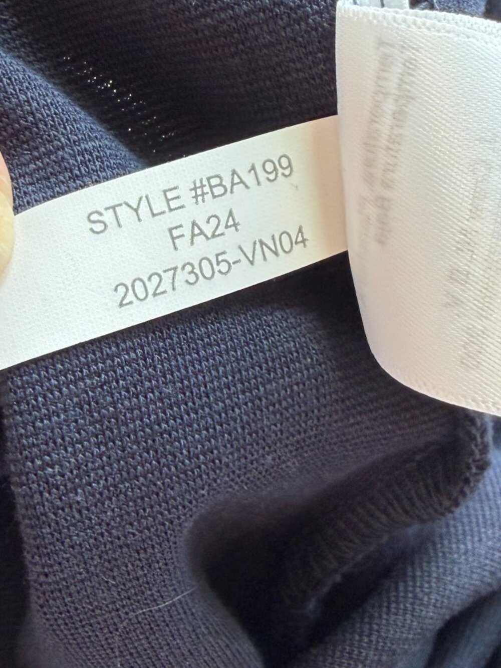 J. Crew Navy Blue 2X Pintuck Sweatpant - Picture 9 of 9